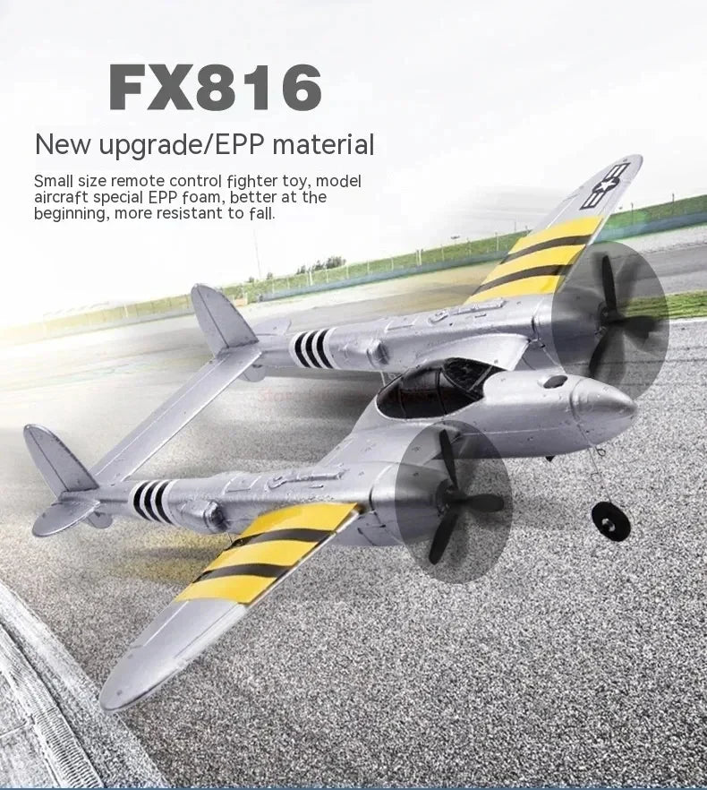 FX816 Remote Control Airplane P38 Model - view 10
