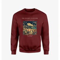 Thumbnail for VINTAGE G4090 - The Desert Stopover - Designed Sweatshirts design on winered
