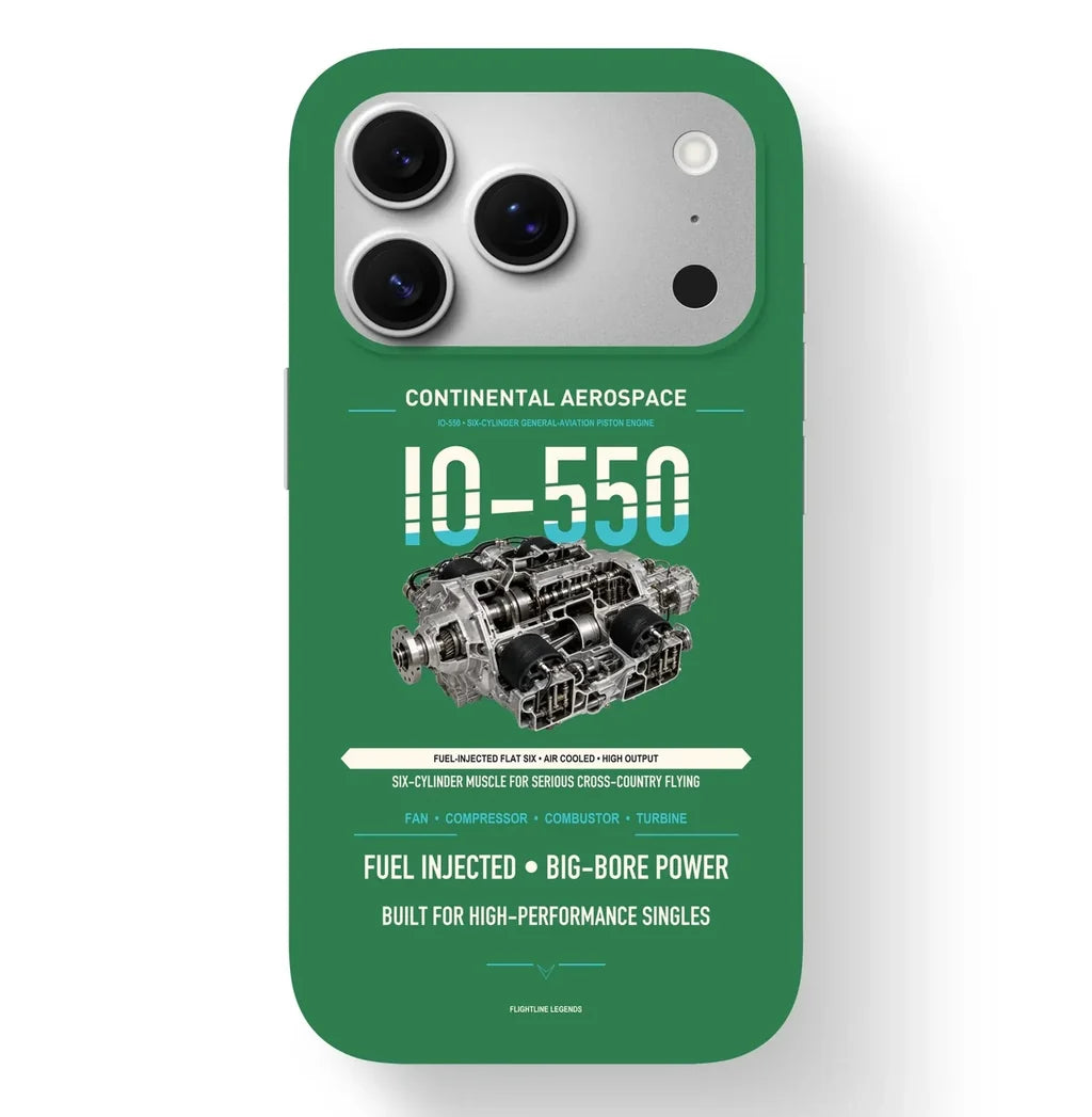 IO-550 Case design on green iphone case