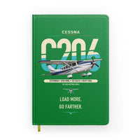 Thumbnail for Cessna 206 Stationair design on green notebook