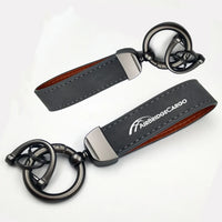 Thumbnail for AirBridgeCargo Horseshoe Buckle key chain in gray