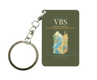 Thumbnail for Brescia Airport (VBS) design on green army key chain
