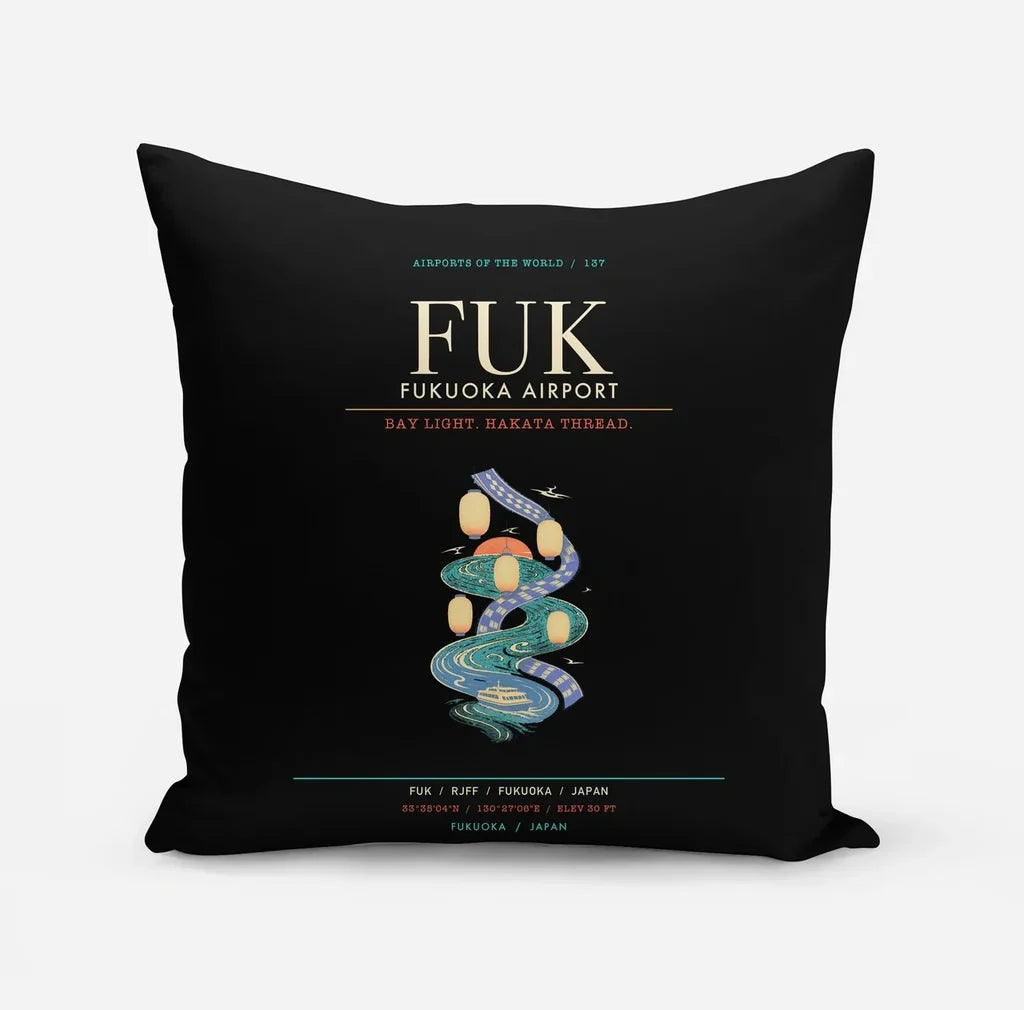 Fukuoka Airport FUK - Hakata Lantern Bay Weave - Black