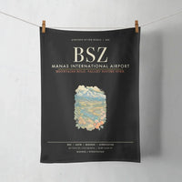 Thumbnail for Manas International Airport Bishkek BSZ - Black