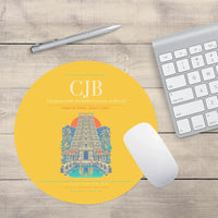Thumbnail for Coimbatore International Airport CJB Mouse-Pad Round - Yellow