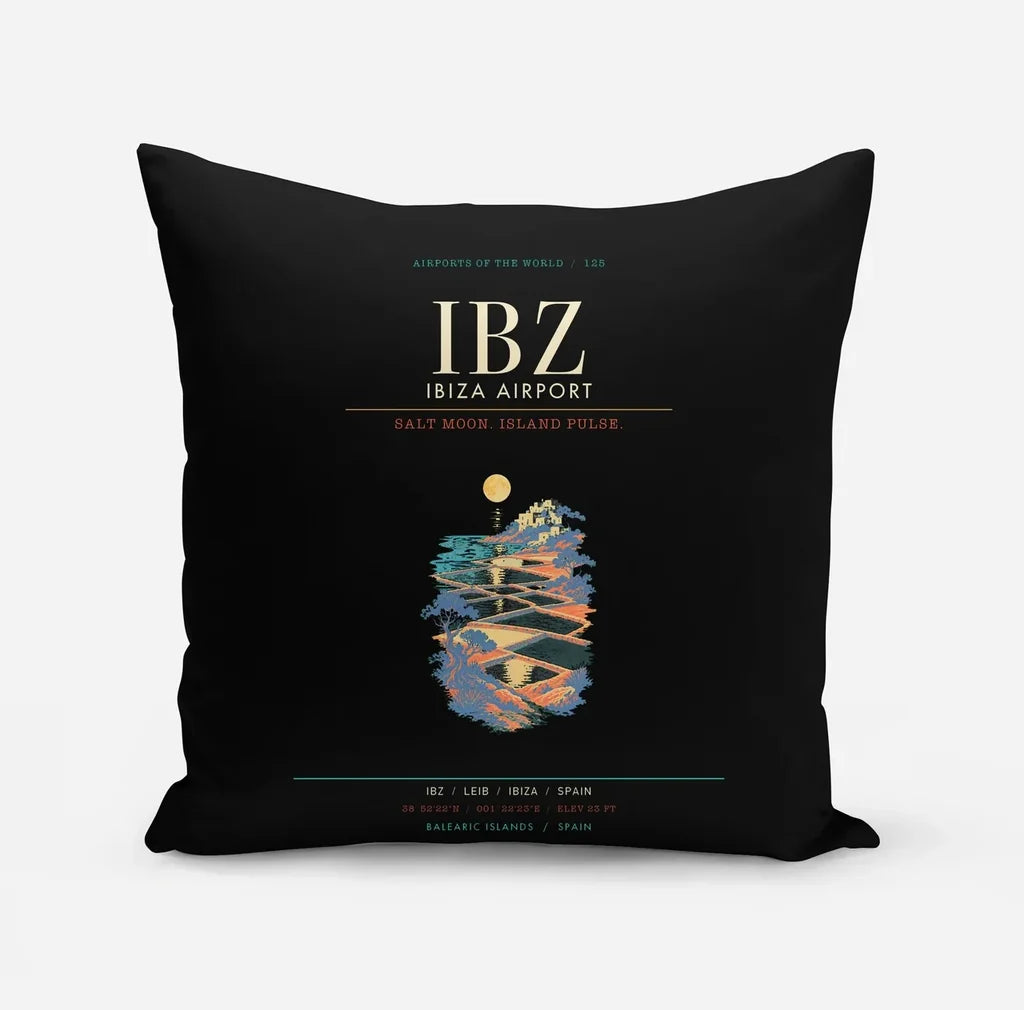 Ibiza Airport IBZ - Ses Salines Moon-Tide Loom - Black