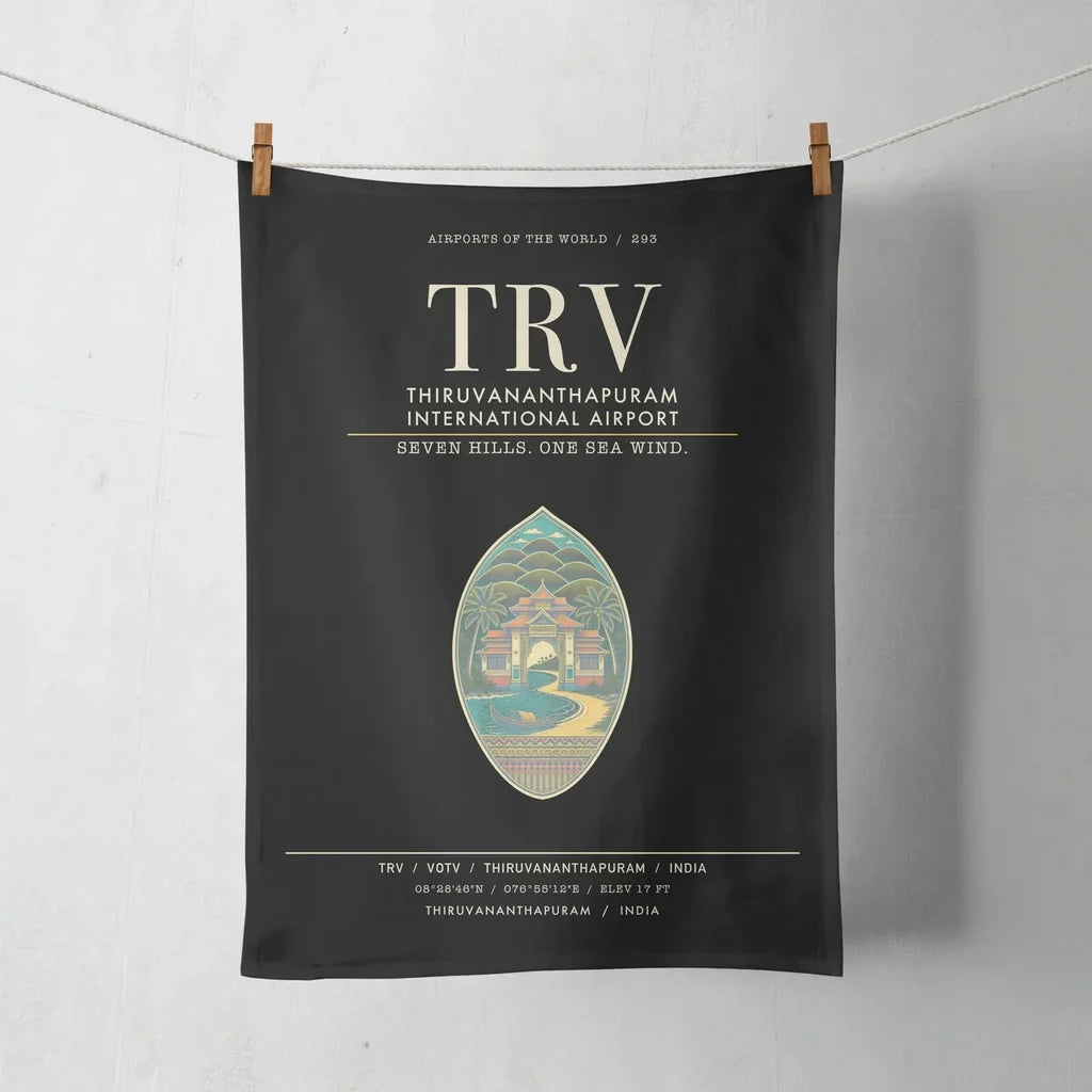 Thiruvananthapuram International Airport TRV - Black