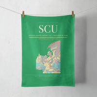 Thumbnail for Antonio Maceo Airport (SCU) design on green towel