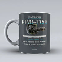 Thumbnail for Mug design on gray ge90 115b