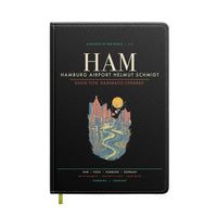 Thumbnail for Hamburg Airport Helmut Schmidt HAM - Elbe Brick Tide Signal - Black