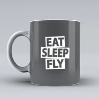 Thumbnail for Customisable Eat Sleep Fly Mug - view 8