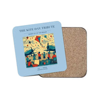 Thumbnail for The Kite Day Tribute - Designed Coasters design on light blue 1-piece