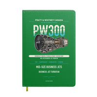 Thumbnail for PW300 design on green notebook