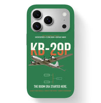 Thumbnail for KB-29P SUPERFORTRESS design on green magsafe iphone case, for iPhone 17 Pro