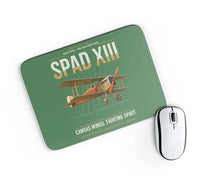 Thumbnail for SPAD XIII design on green rectangle mouse pad