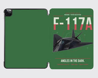 Thumbnail for F-117A Nighthawk design on green ipad tablet case