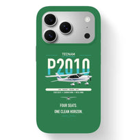 Thumbnail for Tecnam P2010 design on green magsafe iphone case, for iPhone 17 Pro