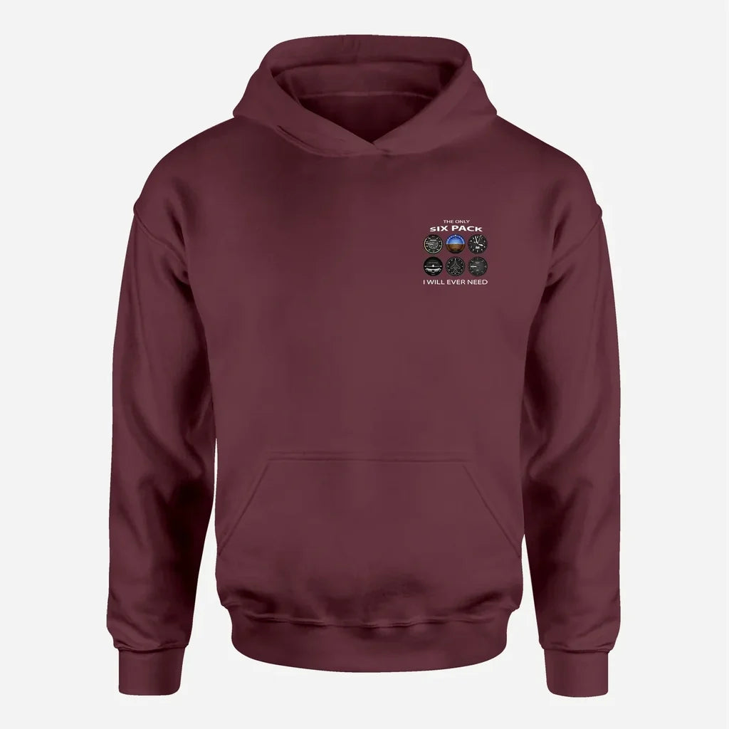 Customisable Only Six Pack I Will Hoodie - view 8