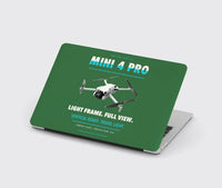 Thumbnail for DJI Mini 4 Pro design on green MacBook case