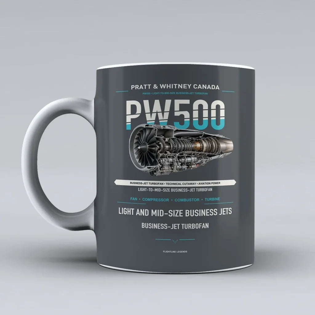 Mug design on gray pw500