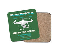 Thumbnail for DJI P4 Multispectral design on green 1 piece coaster