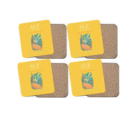 Thumbnail for Alta Airport ALF Coaster 4-Pieces-Set - Yellow