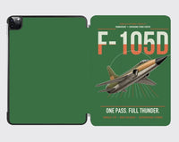 Thumbnail for F-105D Thunderchief design on green ipad tablet case