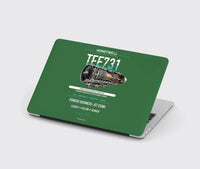 Thumbnail for TFE731 design on green MacBook case