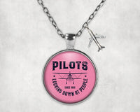 Thumbnail for Pilots Looking Down at People Necklace - view 8
