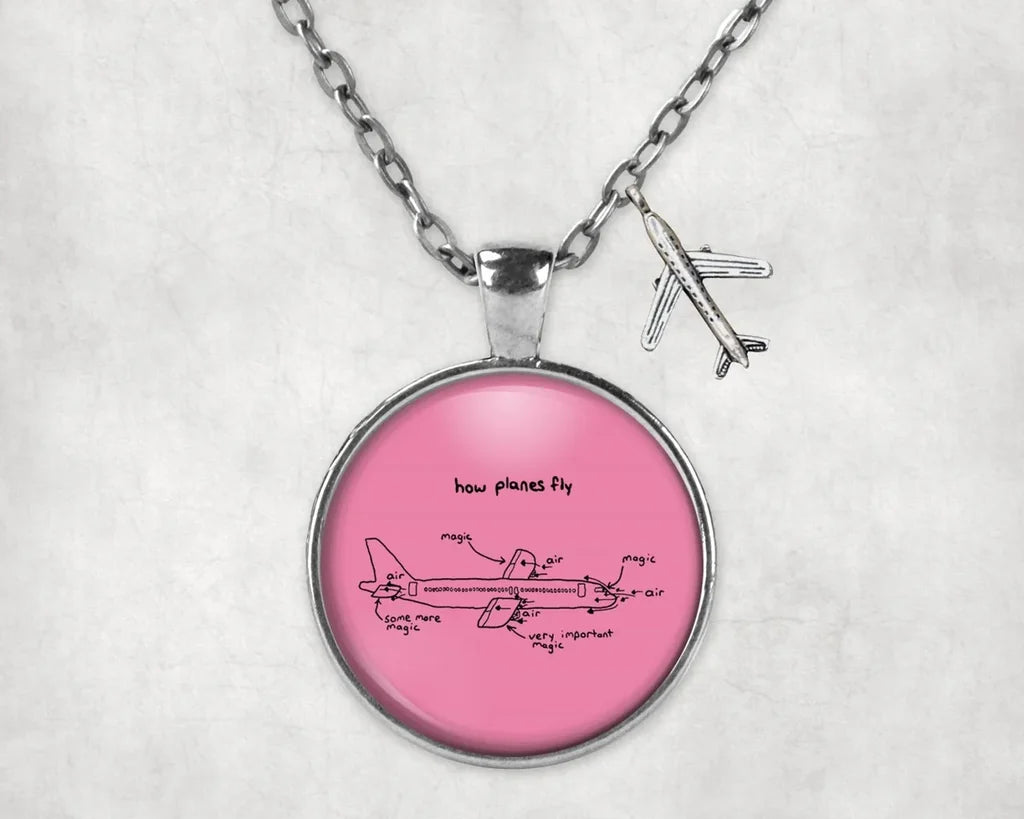 How Planes Fly Necklace - view 8