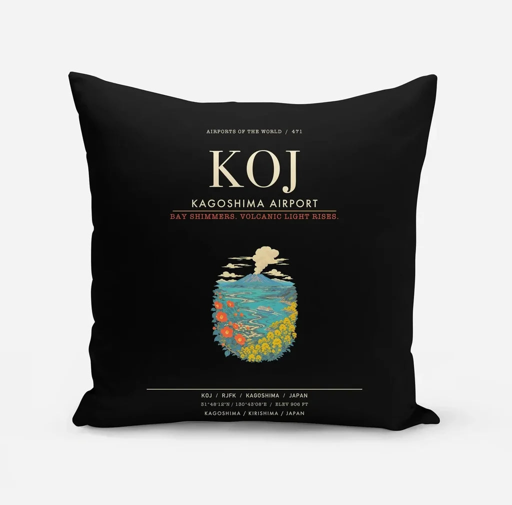Kagoshima Airport KOJ - Black