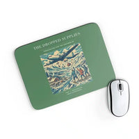 Thumbnail for VINTAGE G4234 - The Dropped Supplies - Designed Mouse Pads design on green rectangle
