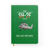 Thumbnail for Kaman SH-2F Seasprite design on green notebook