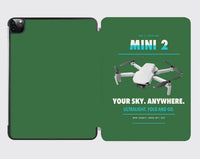 Thumbnail for DJI Mini 2 design on green ipad tablet case