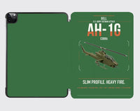 Thumbnail for Bell AH-1G Cobra design on green ipad tablet case