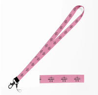 Thumbnail for Military Transport Airplane C 5 lanyard - pink