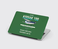 Thumbnail for Daher Kodiak 100 Series III design on green MacBook case