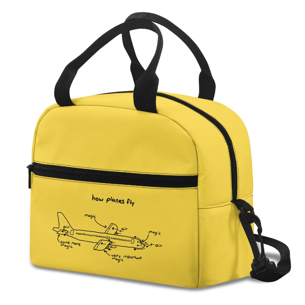 How Planes Fly Lunch Bag - view 8