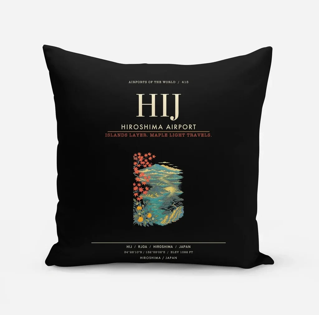 Hiroshima Airport HIJ - Black