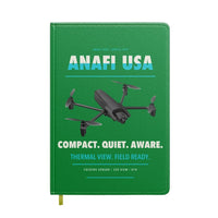 Thumbnail for Parrot ANAFI USA design on green notebook