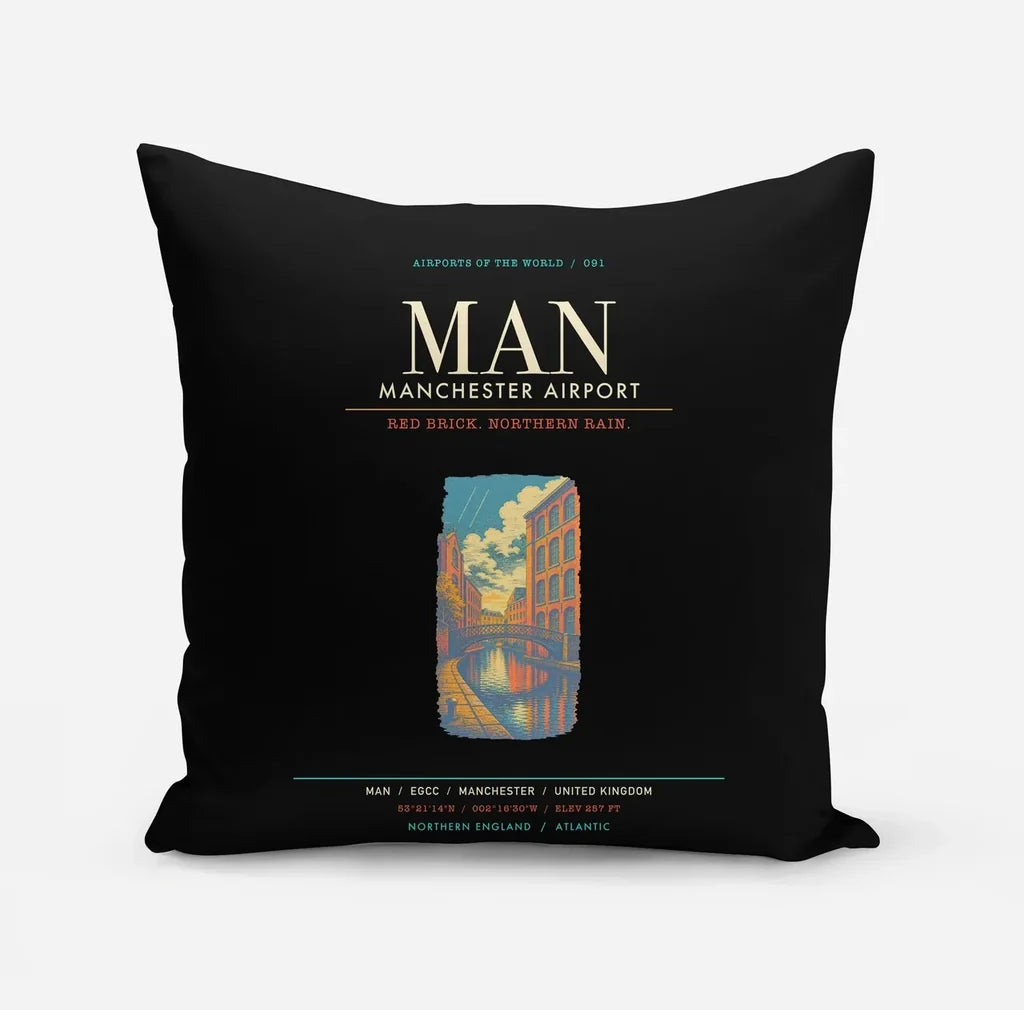 Manchester Airport MAN - Black