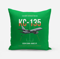 Thumbnail for KC-135 STRATOTANKER design on green pillow