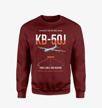 Thumbnail for KB-50J Superfortress design on wine red sweatshirt