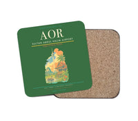 Thumbnail for Sultan Abdul Halim Airport (AOR) design on green 1 piece coaster
