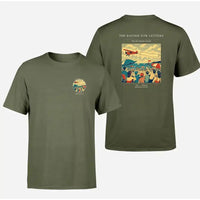 Thumbnail for VINTAGE G4472 - The Banner Tow Letters - Double-Side T-Shirt design on greenarmy double side t shirt