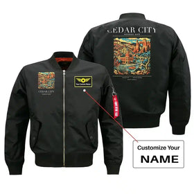 Cedar City City Series Bomber Jacket