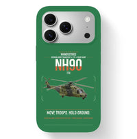 Thumbnail for NHIndustries NH90 TTH design on green magsafe iphone case, for iPhone 17 Pro