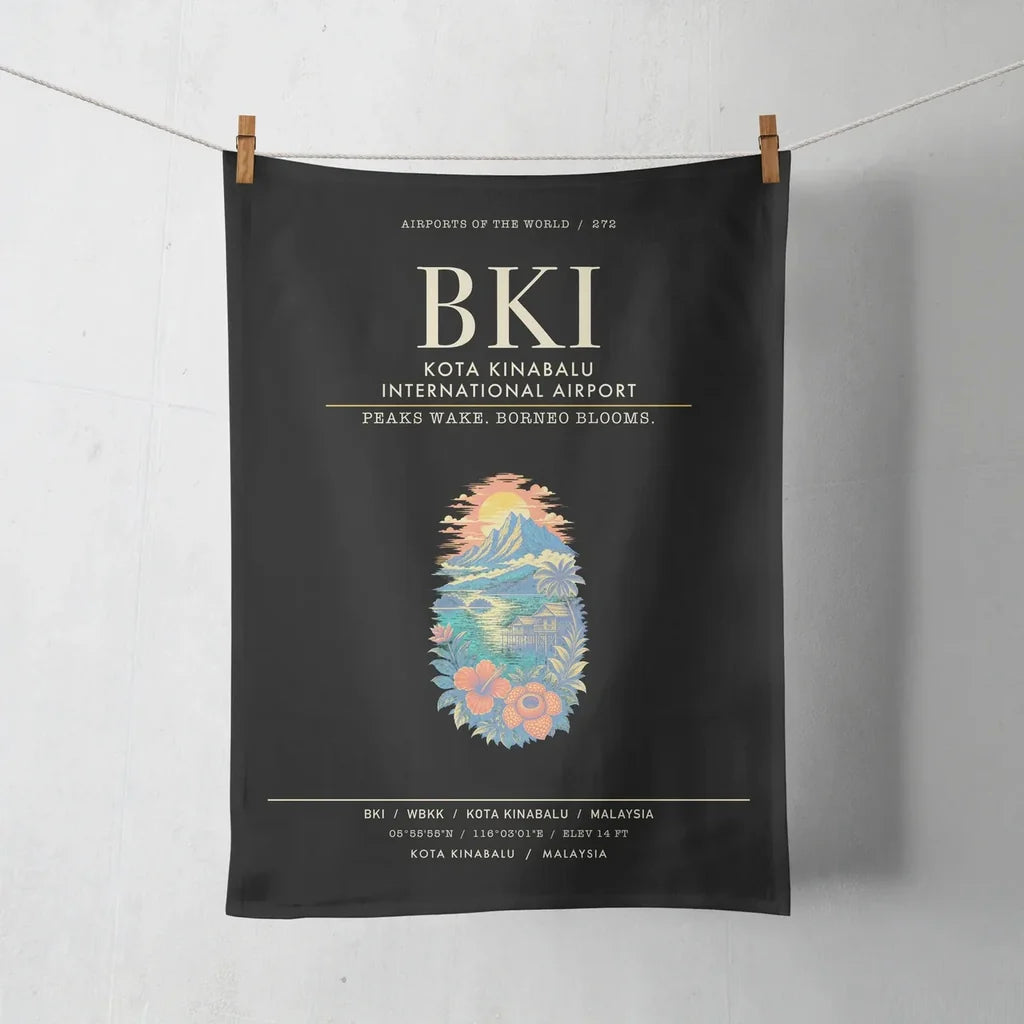 Kota Kinabalu International Airport BKI - Black