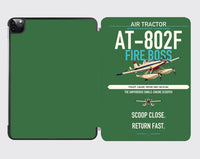 Thumbnail for Air Tractor AT-802F Fire Boss design on green ipad tablet case
