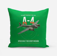 Thumbnail for Junkers Ju 88A-4 design on green pillow
